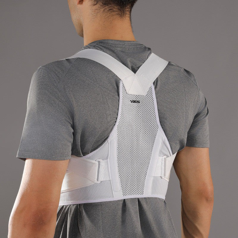Breathable X Back Posture Corrector - White - 2XL - image 3