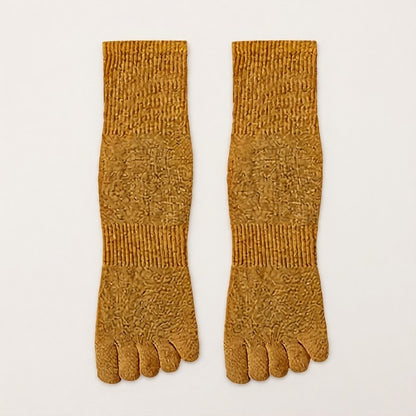 Everyday Alignment Socks(3 Pairs) - Yellow+Dark Grey+Coffee - EU44-49(US10-14) - image 8