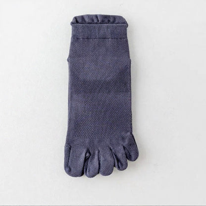 Breathable Alignment Socks(5 Pairs) - Dark Blue - EU39-44(US6-10) - image 7