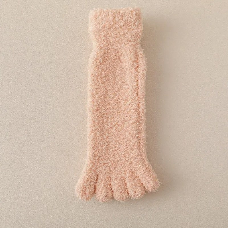 Cozy Alignment Socks(3 Pairs) - Pink - EU36-40(US3-6) - image 8