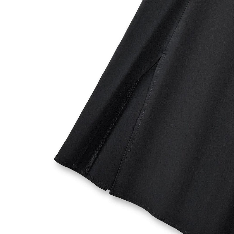 Minimalist Square Neck Wide Leg Two Piece Pant Set - image 4