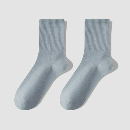 Everyday Cotton Blend Quarter  Socks(7 Pairs) - Blue - EU39-43(US6-9) - image 3