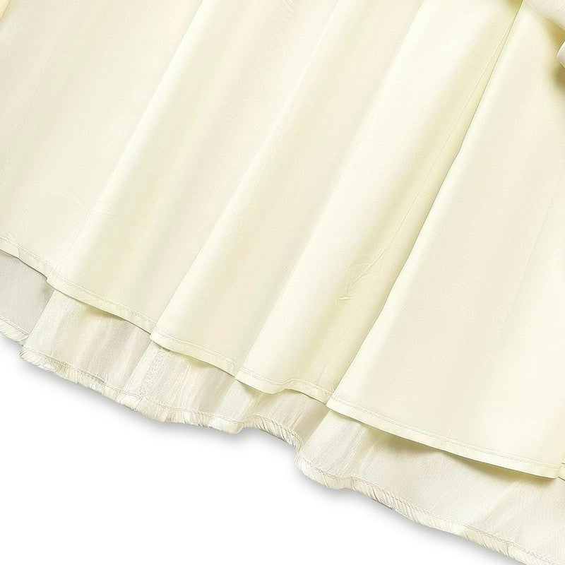 Silky Pleated Midi Skirt - image 5