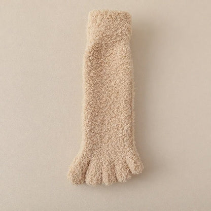 Cozy Alignment Socks(3 Pairs) - Khaki+Coffee+Camel - EU36-40(US3-6) - image 6