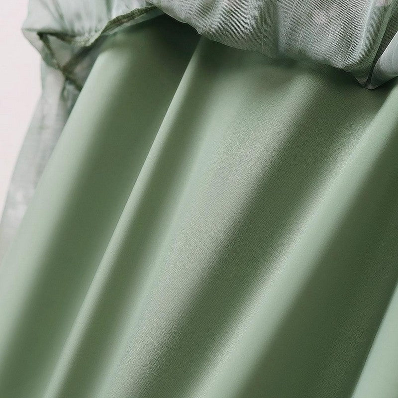 Sage Floral Two Piece Skirt Set - image 5