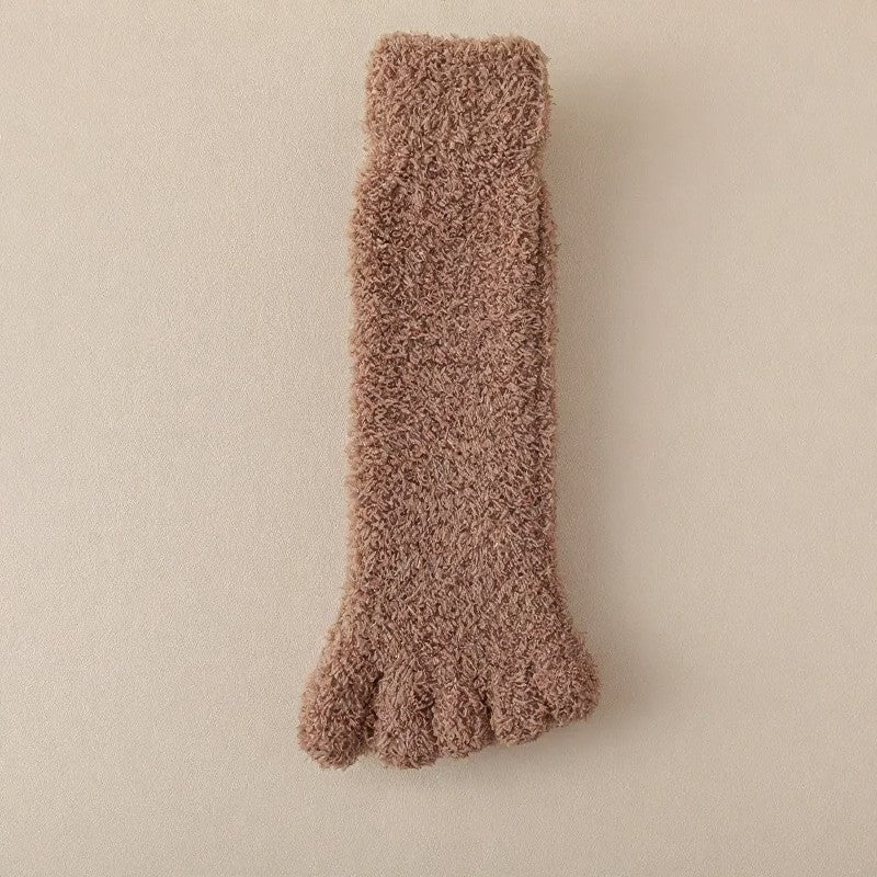 Cozy Alignment Socks(3 Pairs) - Camel - EU36-40(US3-6) - image 4