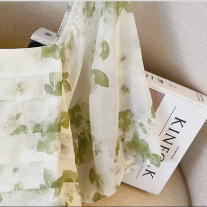 Botanical Square Neck Midi Dress - image 6