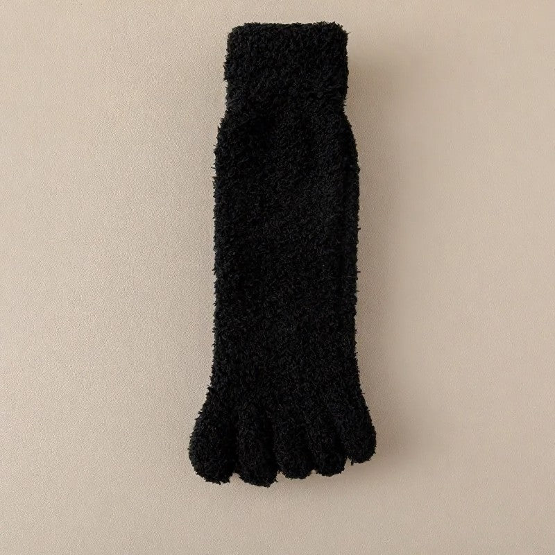 Cozy Alignment Socks(3 Pairs) - Black - EU36-40(US3-6) - image 3