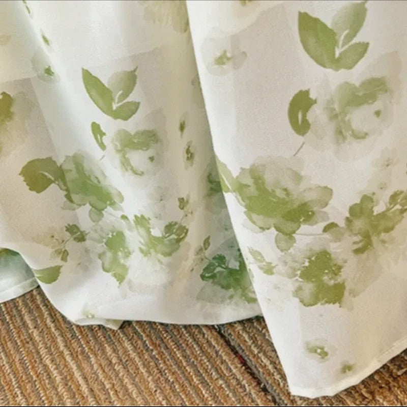 Botanical Square Neck Midi Dress - image 5