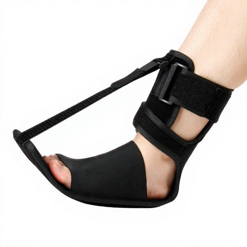 Adjustable Foot Drop Night Splint Ankle Brace - Black - EU36-45(US3-11) - image 0