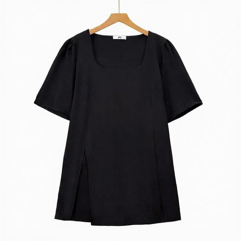 Minimalist Square Neck Wide Leg Two Piece Pant Set - image 1