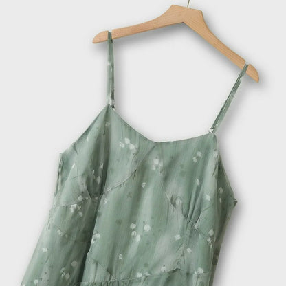 Sage Floral Two Piece Skirt Set - image 4