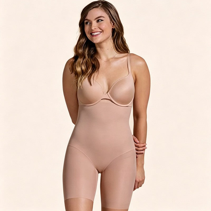 Sculpting Underbust Tummy Control Mid Thigh Shapewear - image 3