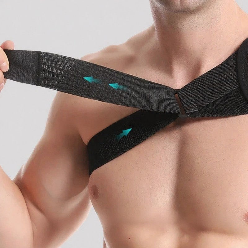 Knitted Single Shoulder Support Brace - image 5
