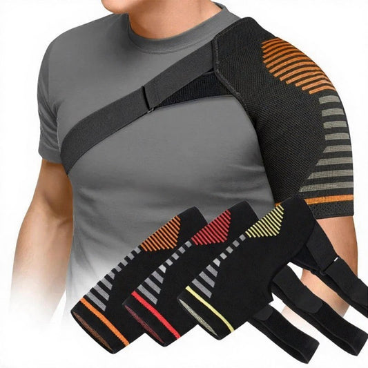 Knitted Single Shoulder Support Brace - image 0