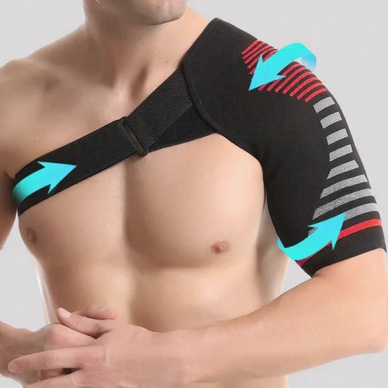 Knitted Single Shoulder Support Brace - image 4