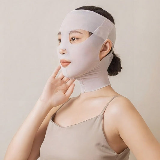 Seamless Sculpting Face Wrap - Light Gray - One Size - image 0