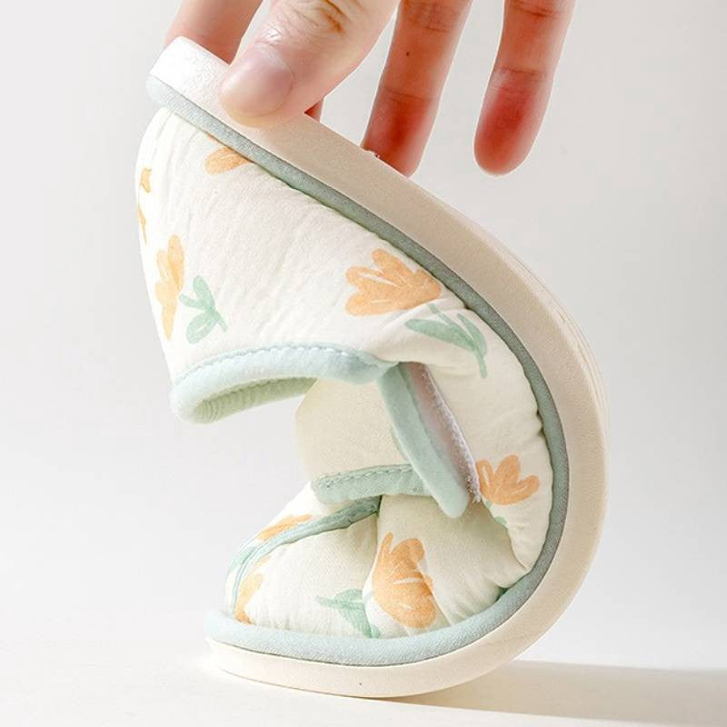 Adjustable Daisy Cotton Fluffy Shoes - image 5