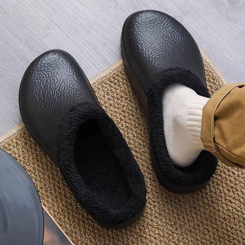 Cozy Fleece Lined Work Shoes - image 1