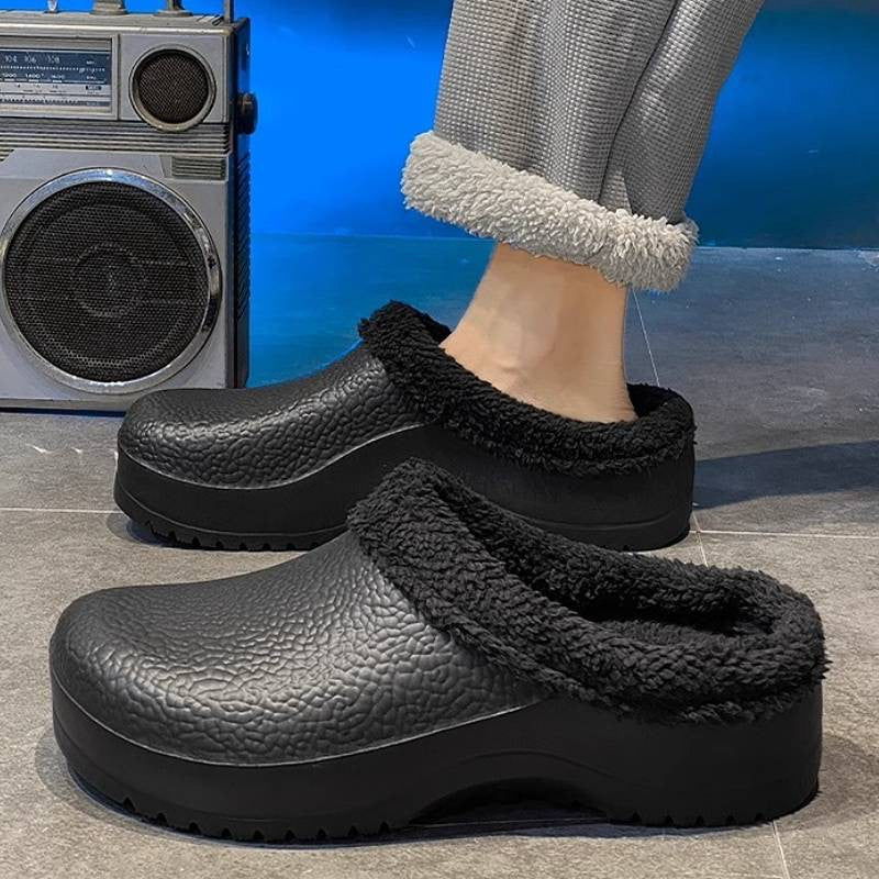Cozy Fleece Lined Work Shoes - image 2