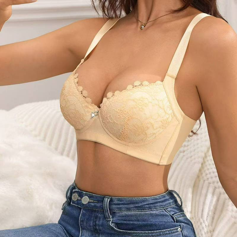 Petal Lace Comfort Underwire Bra - image 3