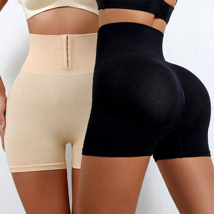 High Waist Hook Front Mid Thigh Shapewear - image 1