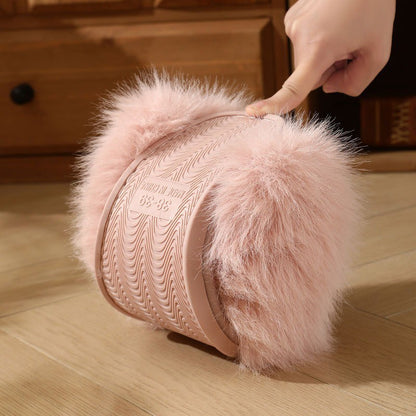 Plus Size Blush Plush Slippers - image 16