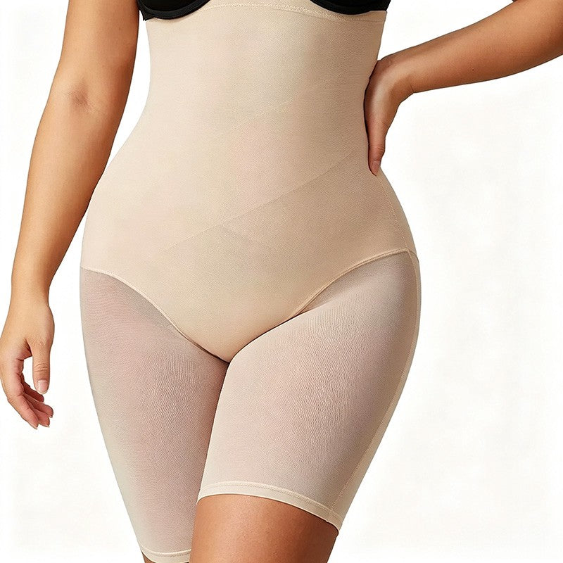 Sculpting Underbust Tummy Control Mid Thigh Shapewear - Nude - 3XL - image 6
