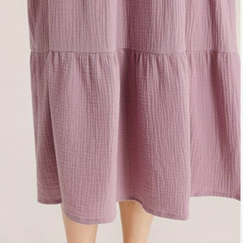 Cotton Tiered Sleeveless Midi Dress - image 3