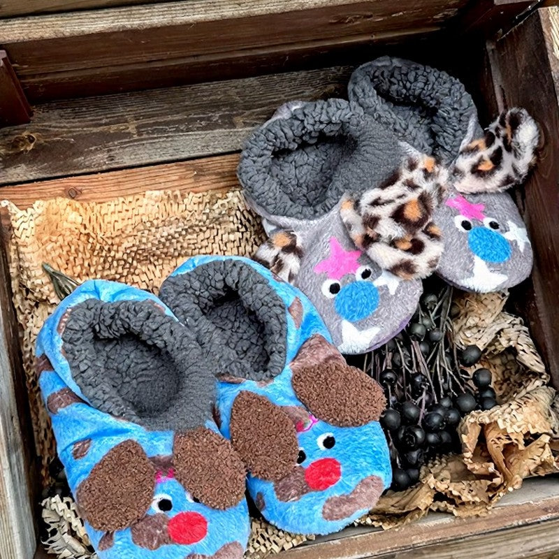Tomato Blossom Coral Fleece Slipper Socks - image 9