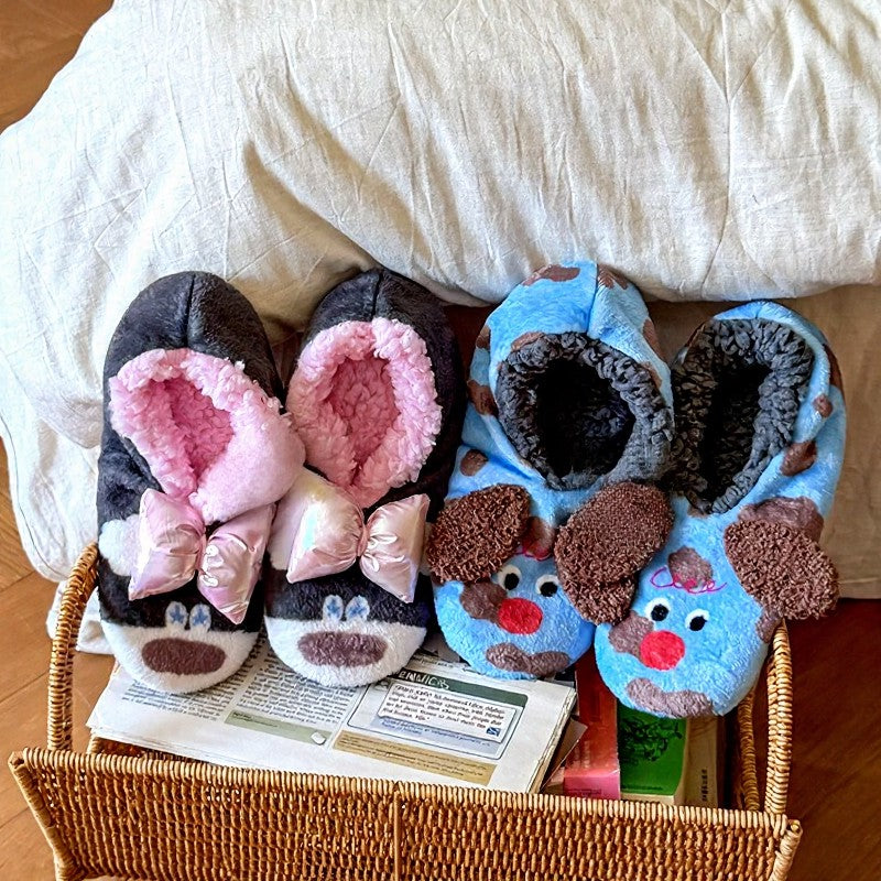 Tomato Blossom Coral Fleece Slipper Socks - image 8