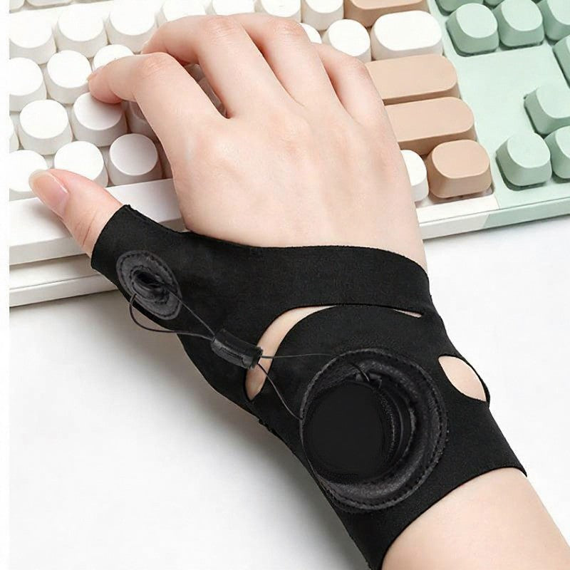 Adaptive Thumb Wrist Brace - Black - Right - image 2