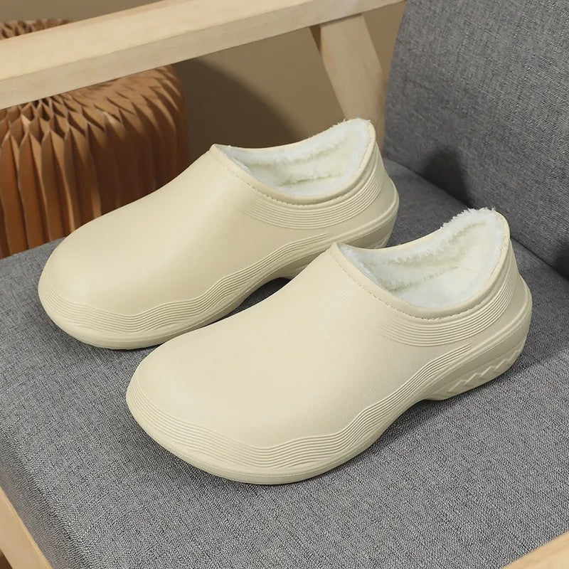 Cozy Fleece Lined EVA Work Shoes - image 2