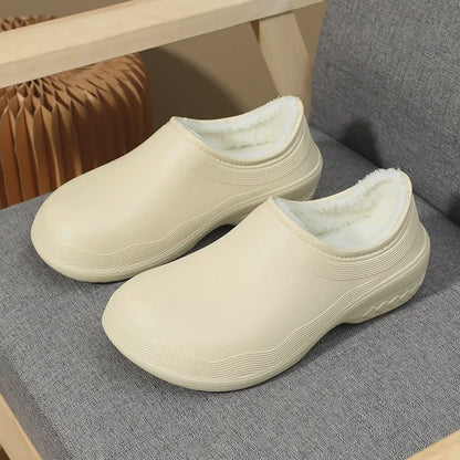 Cozy Fleece Lined EVA Work Shoes - image 2