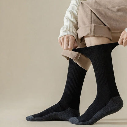 Plus Size Thickened Thermal Quarter  Socks(3 Pairs) - image 1