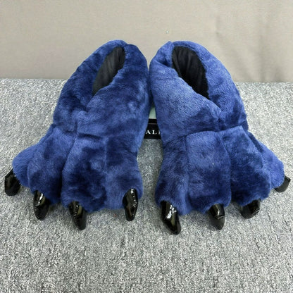 Monster Paw Plush House Slipper Socks - Royal Blue - EU36-42(US3-8.5) - image 7
