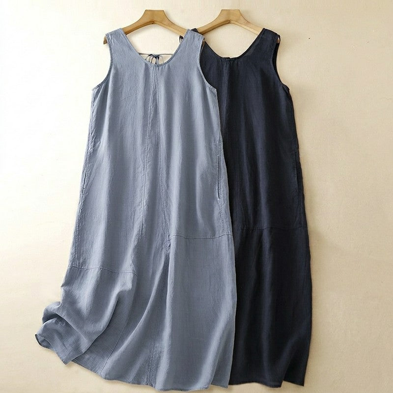 Breezy Cotton Pocket Maxi Dress - image 13