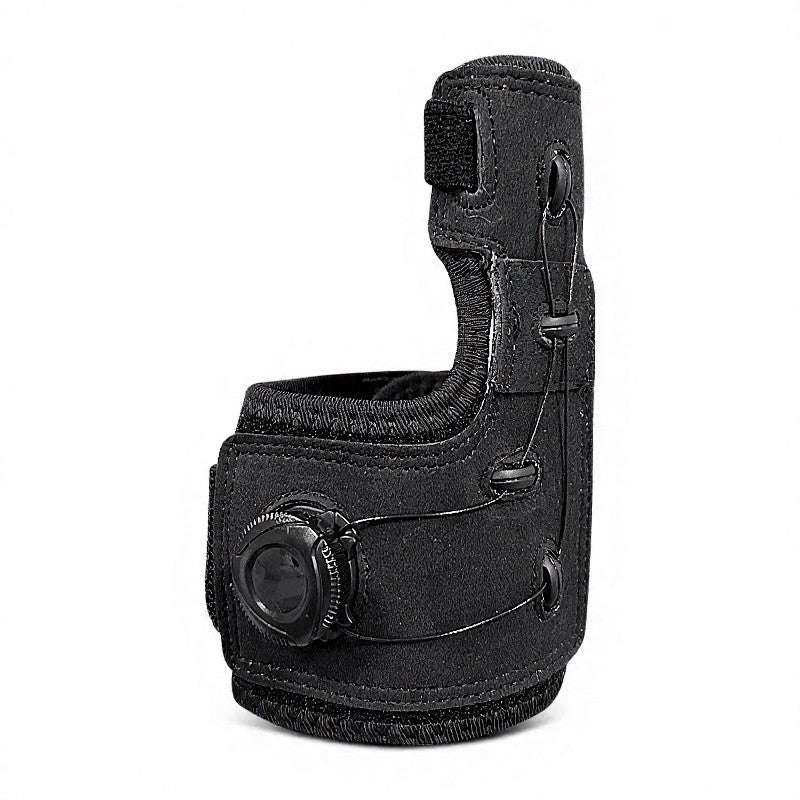 Breathable Dial Fit Toe Corrector - Black - Left - image 4