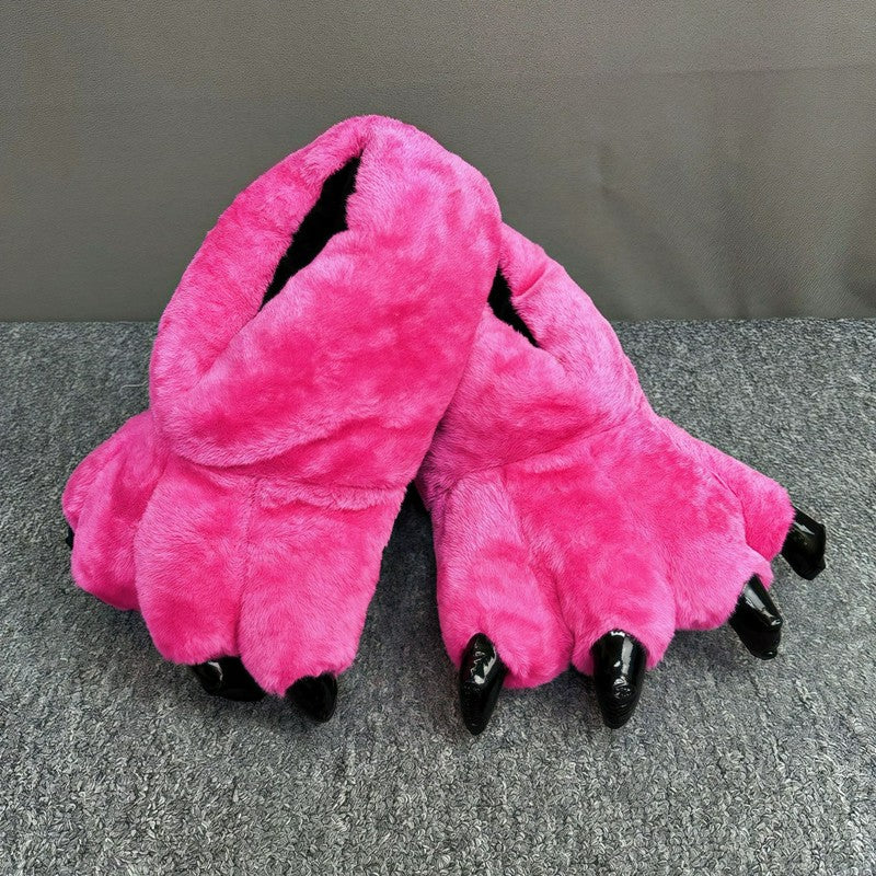 Monster Paw Plush House Slipper Socks - image 2