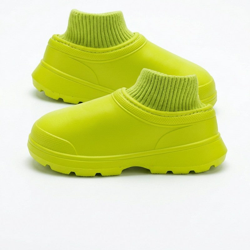 All Weather Knit Cuff Work Shoes - Green - EU44-45(US10-11) - image 3