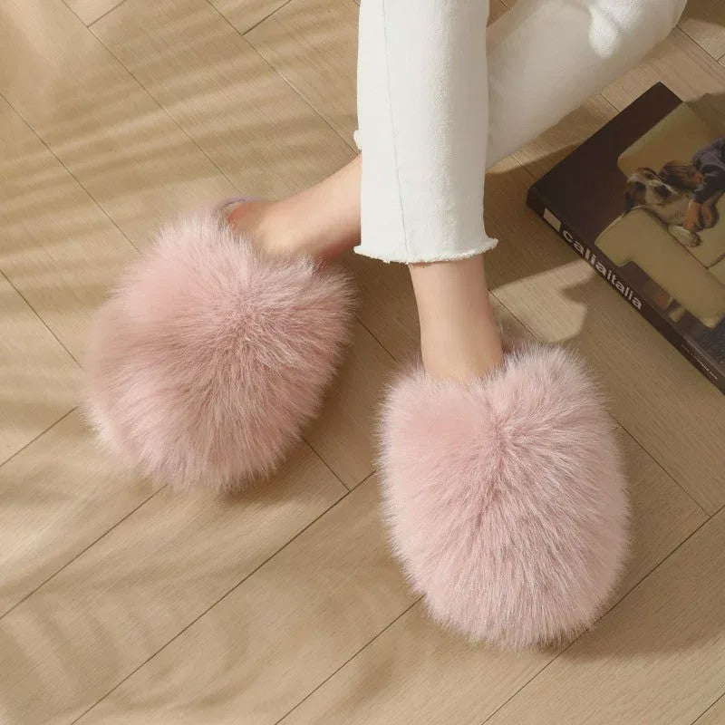 Plus Size Blush Plush Slippers - image 3