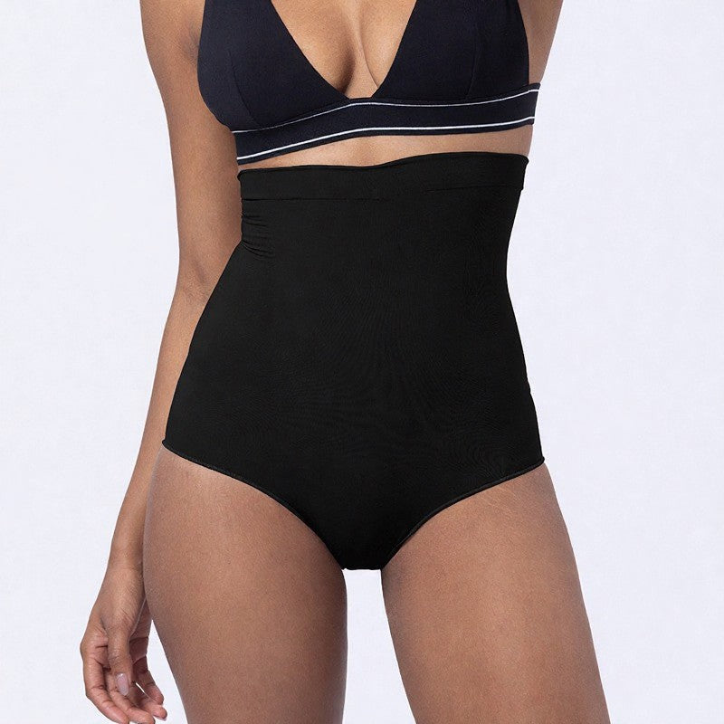 Seamless High Waist Tummy Control Shapewear Panty - Black - 4XL/5XL - image 1
